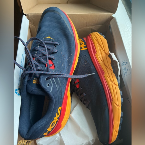 Hoka Mens Challenger ATR 6 Trail Running Shoes, Sz 12. - Picture 2 of 4